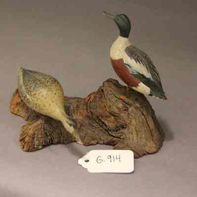 Minature Mallard carving