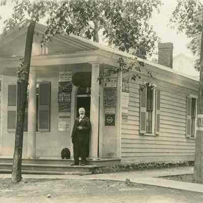 DeLancy Stow and Dog