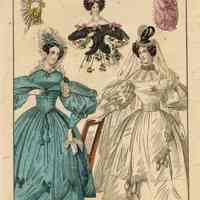Blue Dress, Bride, 2 Hats and a Torso - Image 2