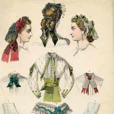 Shirt with Green Cummerband, Headdresses, Etc.