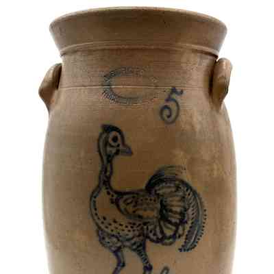 Stoneware Churn