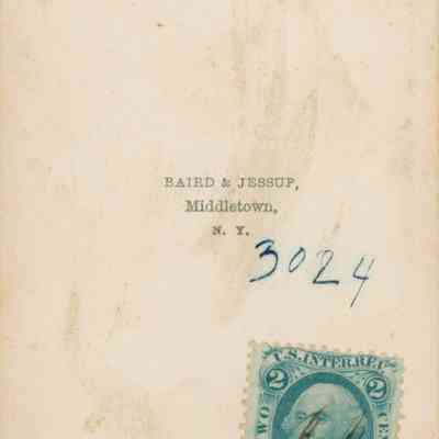 Photographer Stamp (Back)