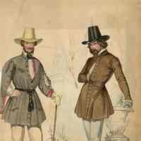 2 Men in Hunting Gear, German Style
