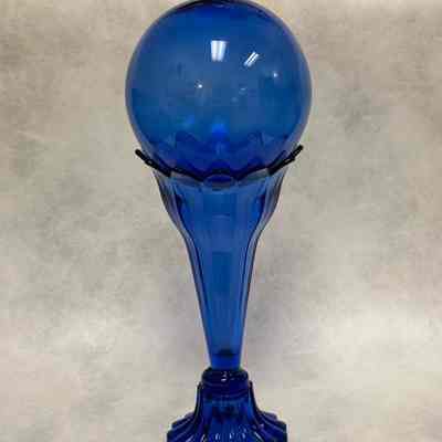 Vase and Witch Ball