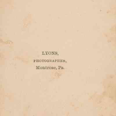 Photographer Stamp (Back)