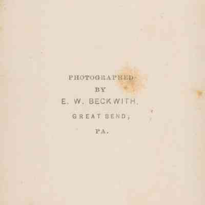 Photographer Stamp (Back)