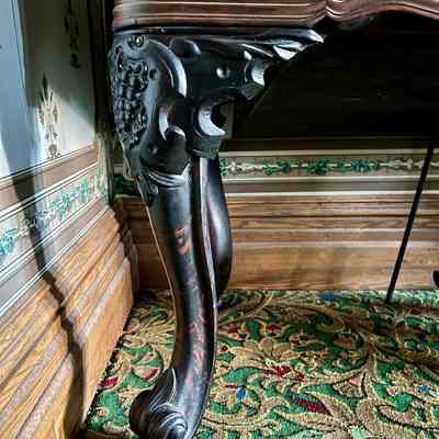 Legs with grape design