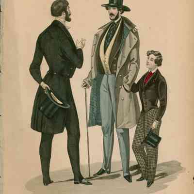2 Men and a Boy Chatting