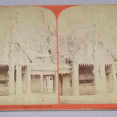 Winter Wonders in Prospect Park, Niagara - February, 1875.