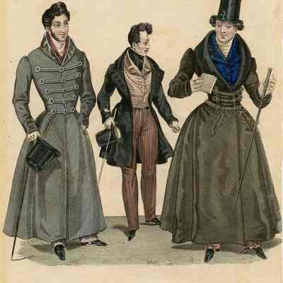 Morning Dress - Gentlemen's fashion for April 1833