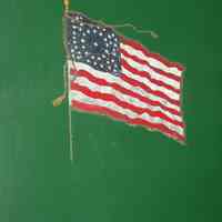 2004.107.1 Mail Wagon, Flag Im