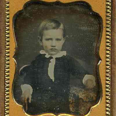 Boy in Pleated Bodice with Frill
