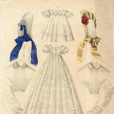 Huge Infant Gown, Dress, Bonnets, Etc.