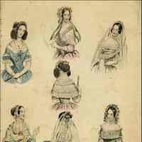 7 Torsos, 2 with Bridal Veils