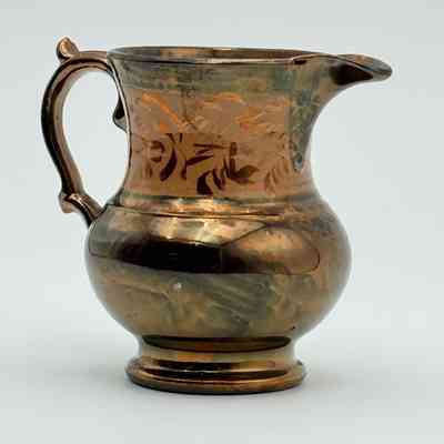 Copper Luster Pitcher