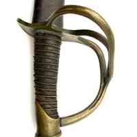 Civil War Calvary Sword and Scabbard - Image 5