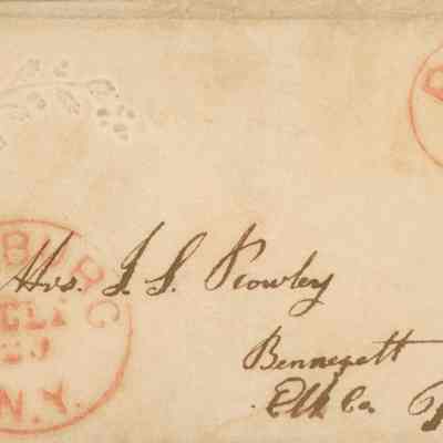 Letter from Sylvianette Ferris to Gusta Rowley