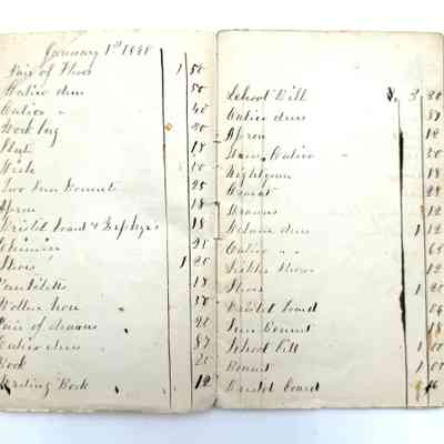 Lady's Account Books