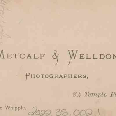 Photographer Stamp (Back)