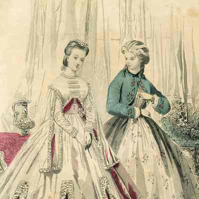 Renaissance Hanging Sleeves, Green Jacket