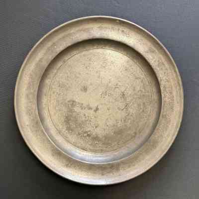 Pewter Plate