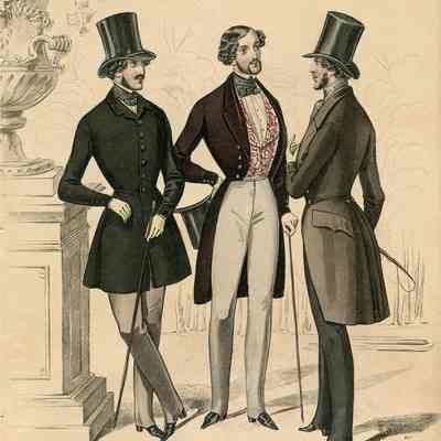 Engraving of French Flower Seller