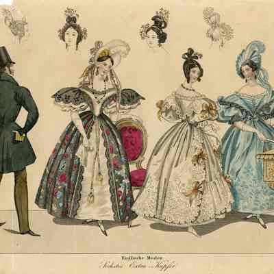 Man and 3 Ladies with Piano
