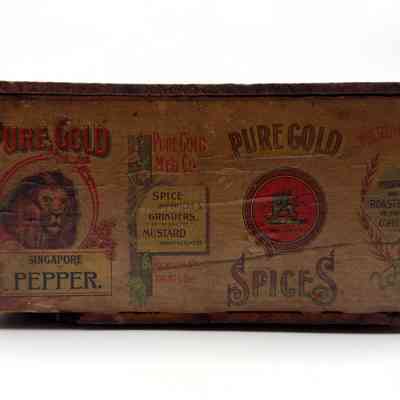 Pure Gold Spice Box