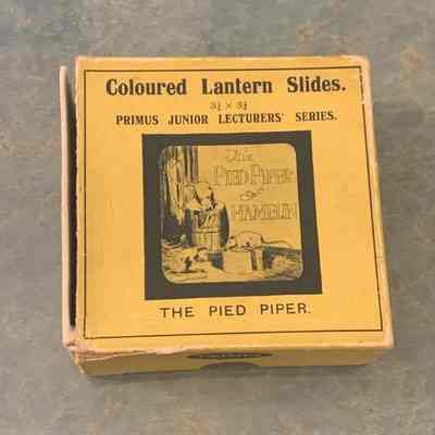 Transparency, Lantern Slide
