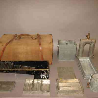 Salesman's Case with Maple Sugaring Equipment