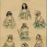 7 Torsos, Displaying Veils and Deep V Necks