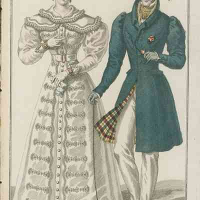 Costumes Parisiens 1826