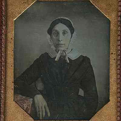 Lady with Frilled Day Cap