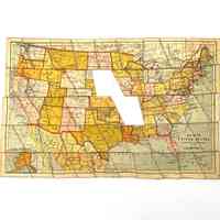 Puzzle of the United States, 1887 - Image 2