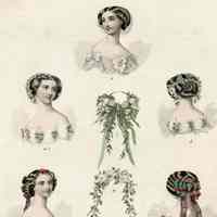 2 Ball Headdresses, F/B 3 Coiffures