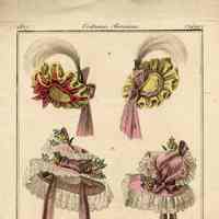 3 Hats, 1 with High Arching Plume