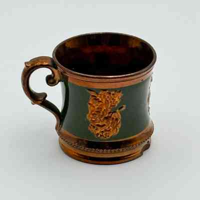 Copper Luster Teacup