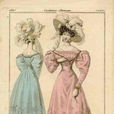 Front and Back Views of a Blue Dress or Pink Dress