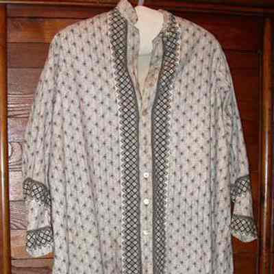 Gown, Dressing