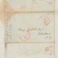 Letter from Snydam and Lage to Philip Garbut, 1841 - Image 2