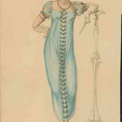 Ball Dress, October 1809, Plate 24, Vol. 2.
