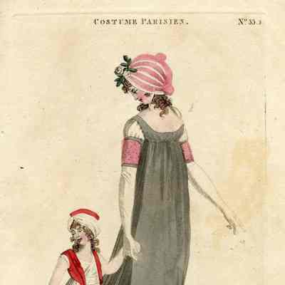 Green Dress, Child in Turkish Trowsers