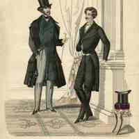 2 Men in Lobby, Green Coat