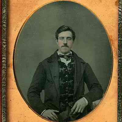 Man in Figured Waistcoat
