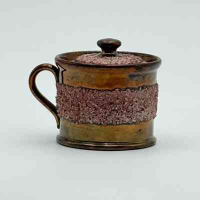 Copper Luster Sugar Bowl