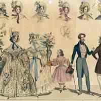 2 Men, 2 Ladies, Girl in Pink Dress