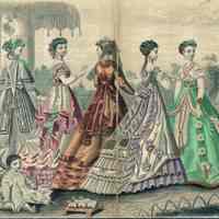 5 Ladies in a Garden, Child with Sheep Pull-Toy, Mat