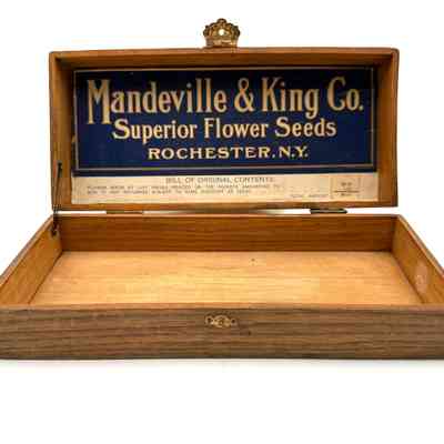Mandeville & King Seed Box