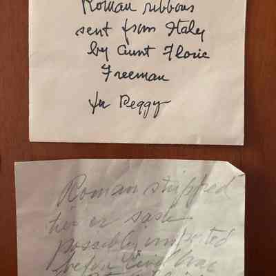 Provenance Note & Envelope