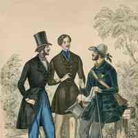 3 Men in a Wooded Setting